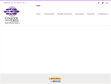 Tablet Screenshot of comedordelospobres.org